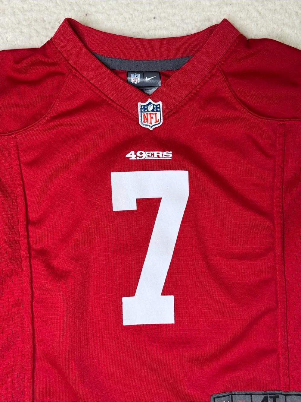 Nike NFL San Francisco 49ers Colin Kaepernick #7 Football Jersey Toddler 4T Red